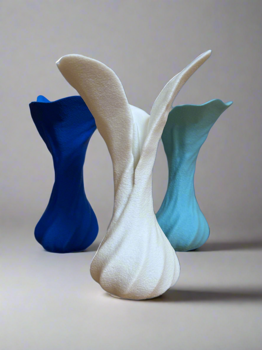 Orchid Shaped Indoor Vase "Natur"