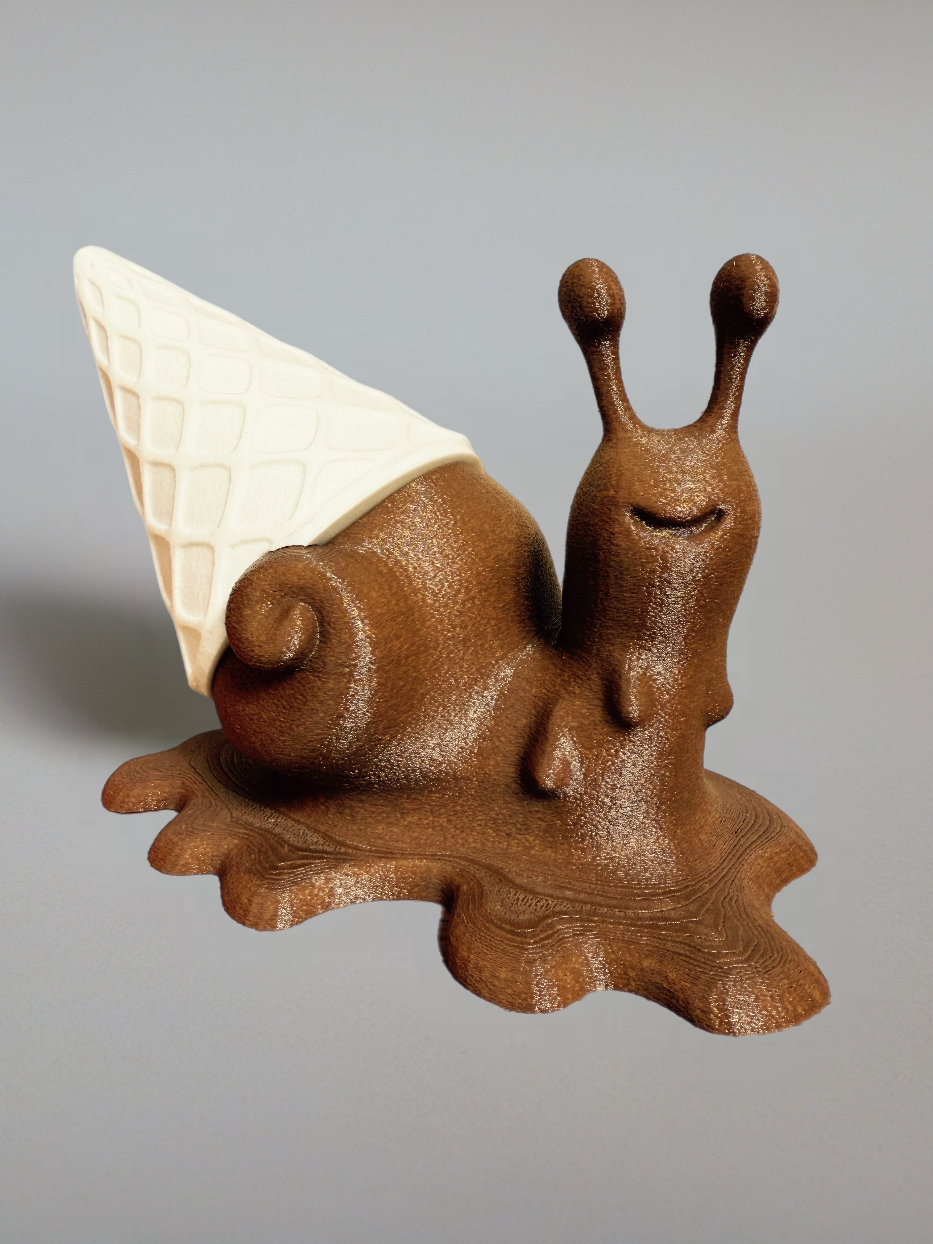 Snail Ice Cream Caramel