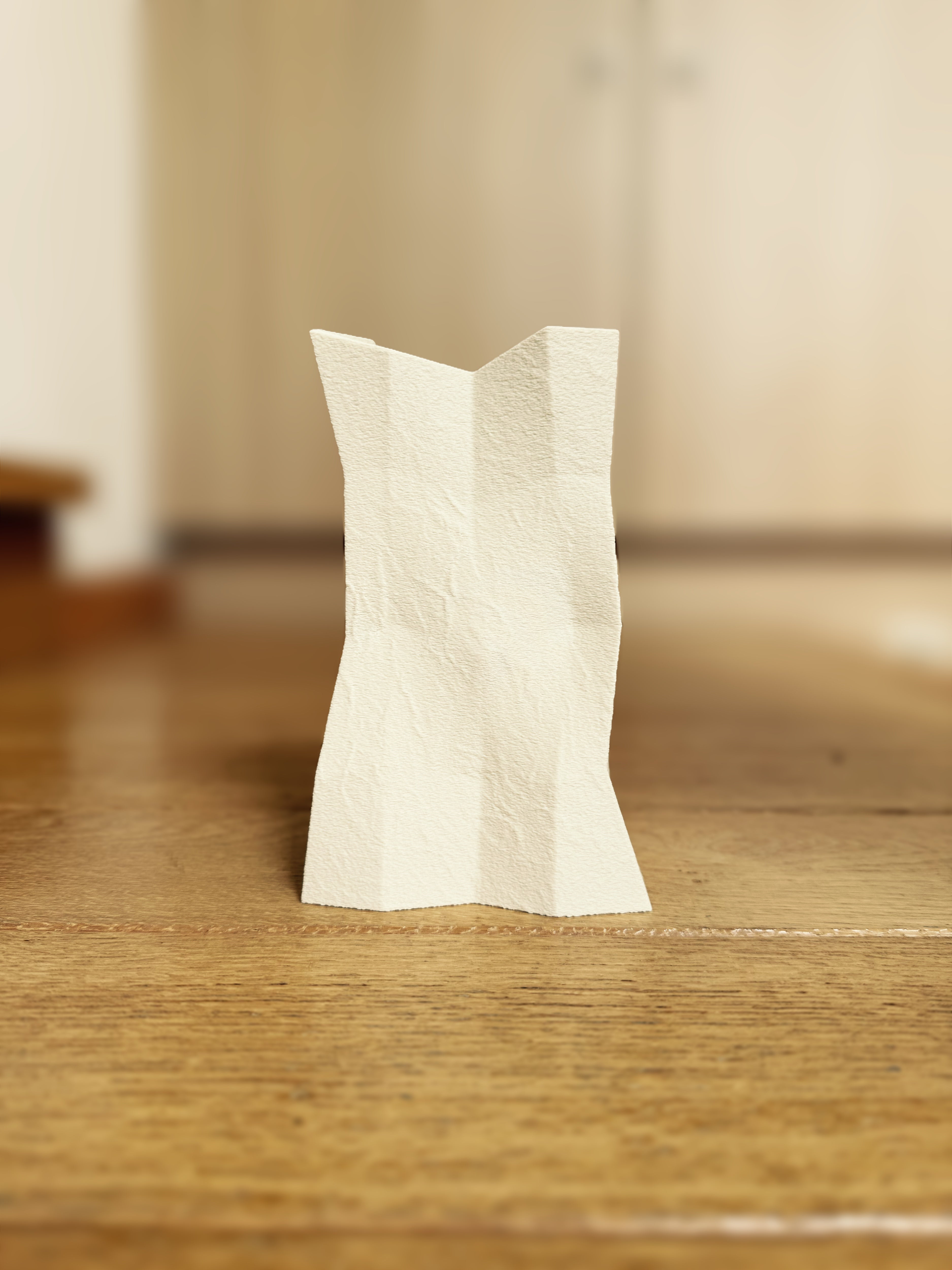 Dried Flower Vase Duo "Radica" Cream White