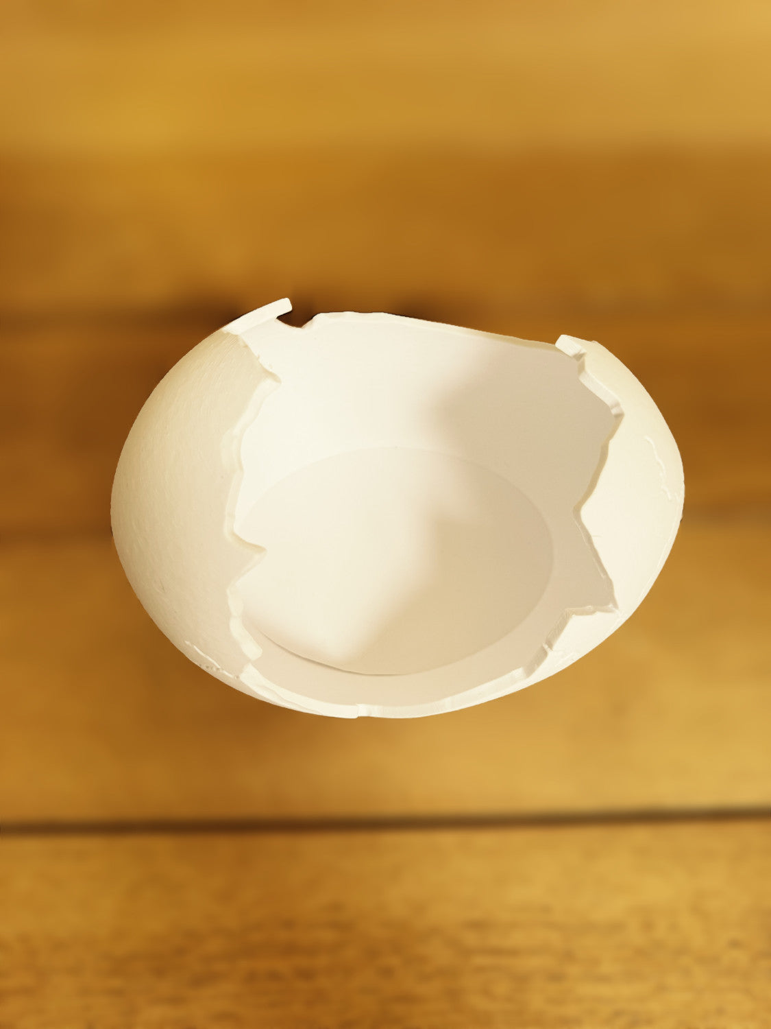 Indoor / Outdoor Planter "Egg White"