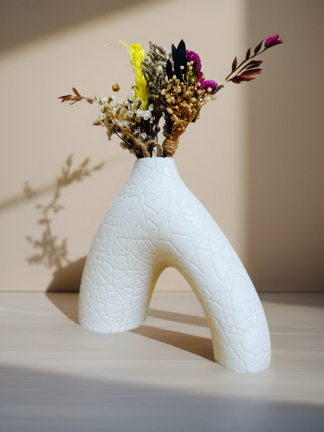 Cracked Bisect Vase
