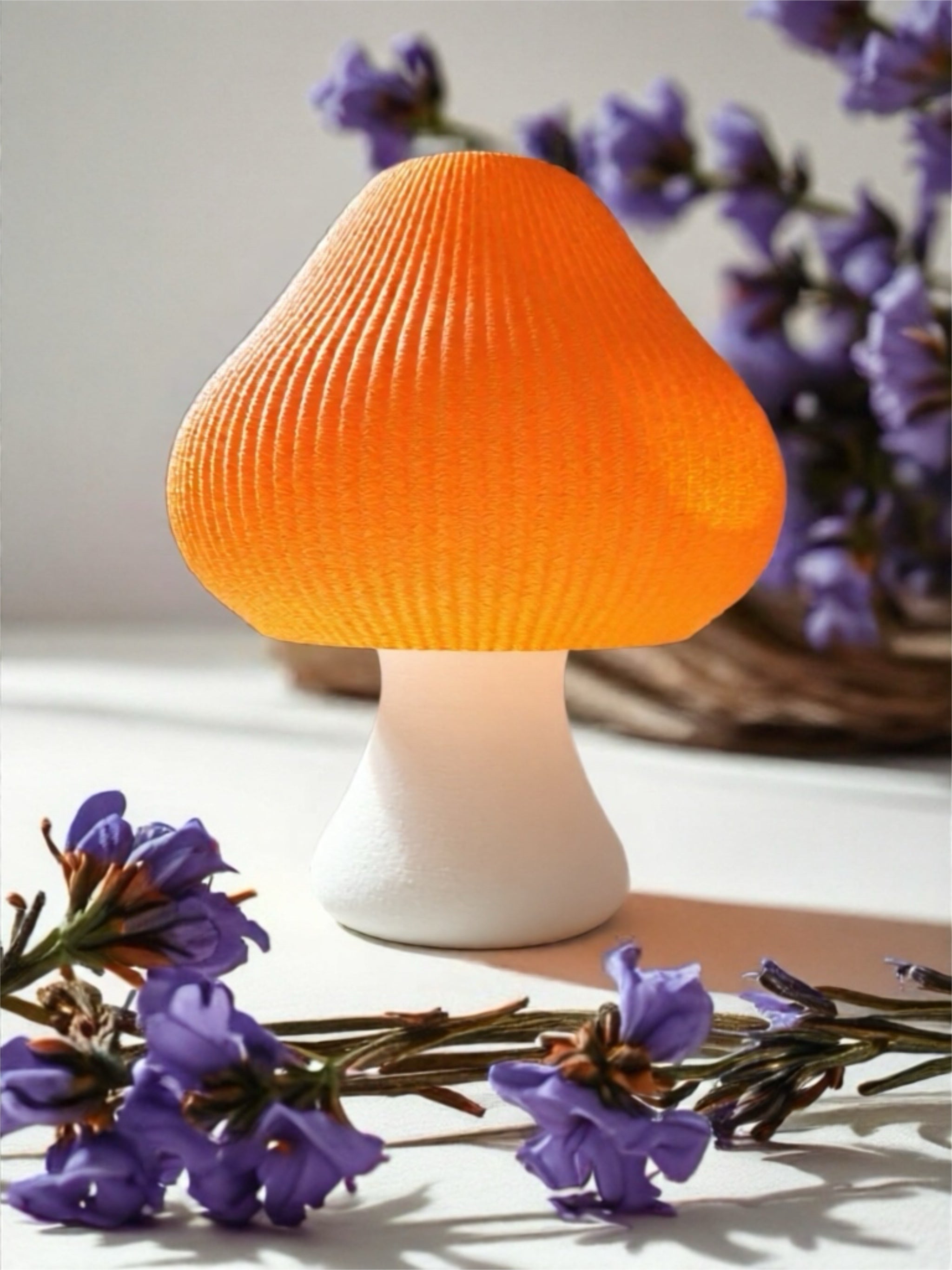 Kids Lamp "Groove Mushroom" Orange