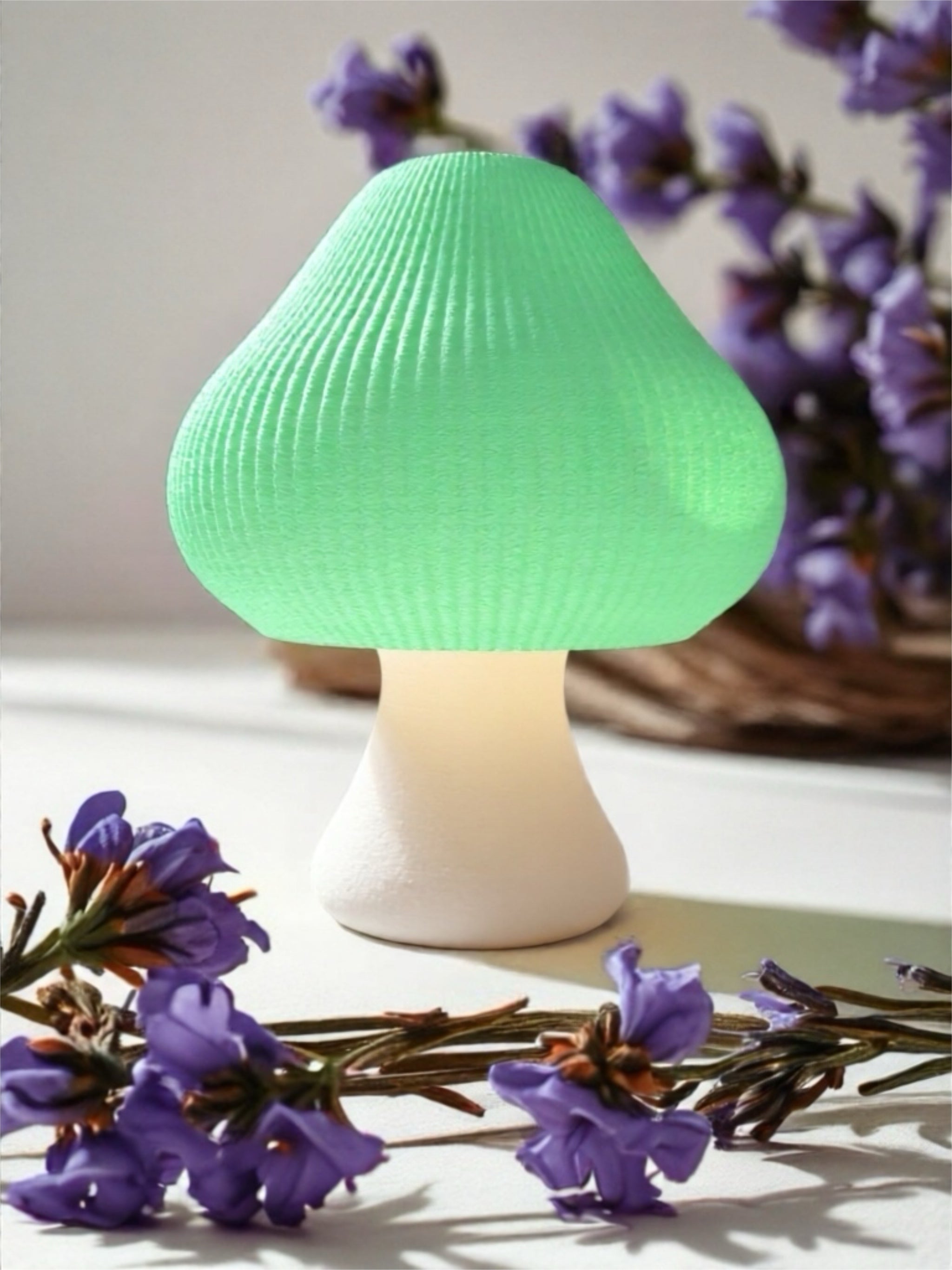 Kids Lamp "Groove Mushroom" Pastel Green