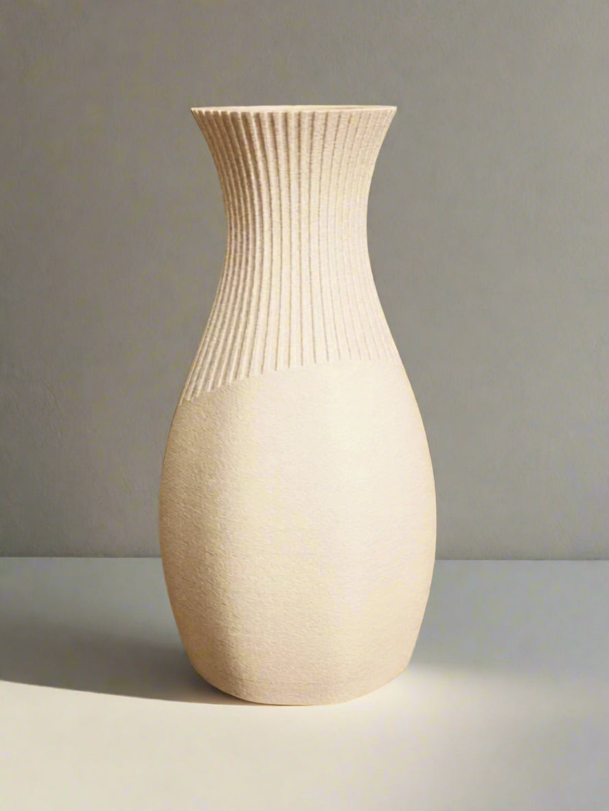 Vase "Tallo" Cream White