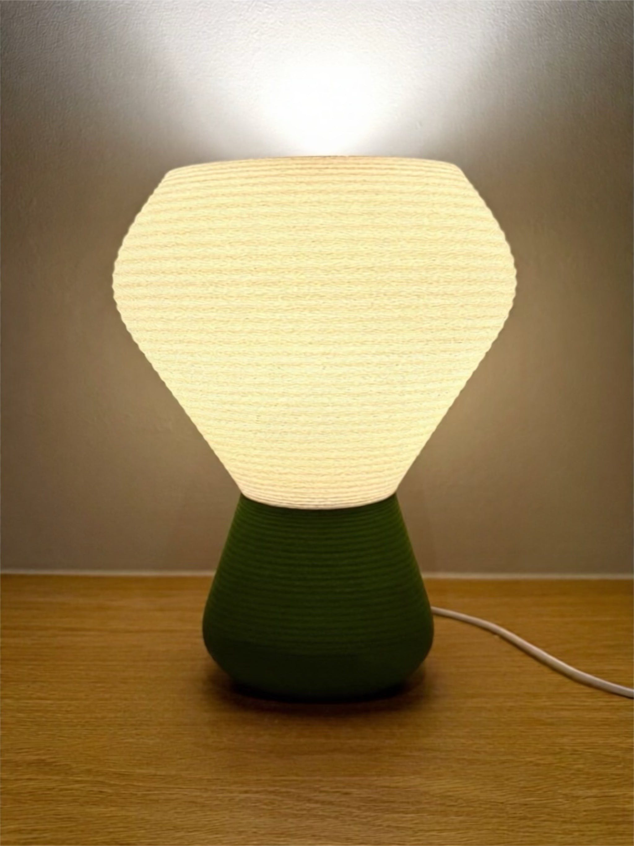 Lamp "Delta" Olive Green