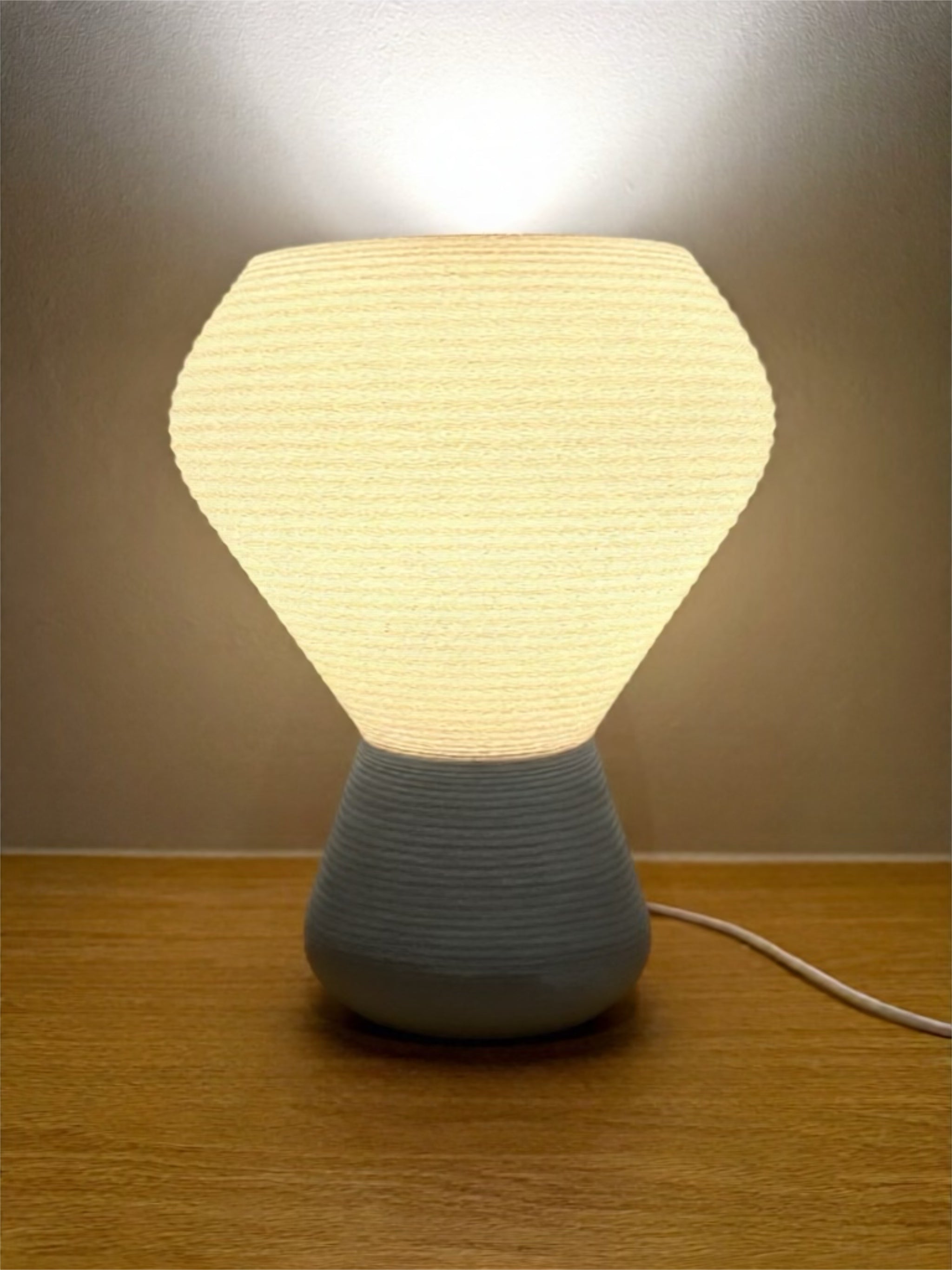 Lamp "Delta" Grey