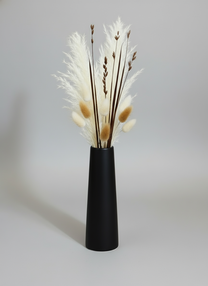 Vase "Obelisk" Black