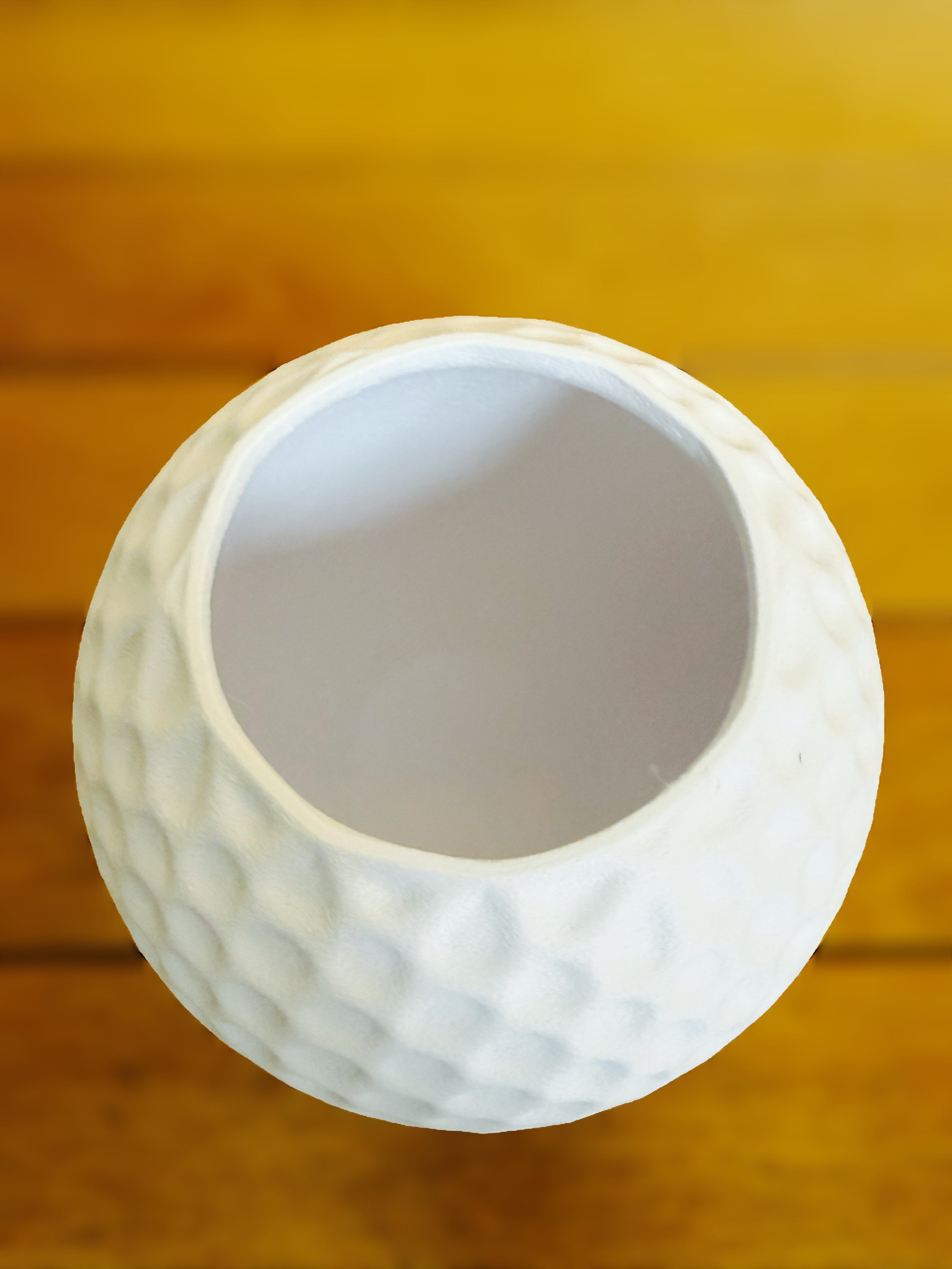 Indoor Vase / Planter "Golf Ball"