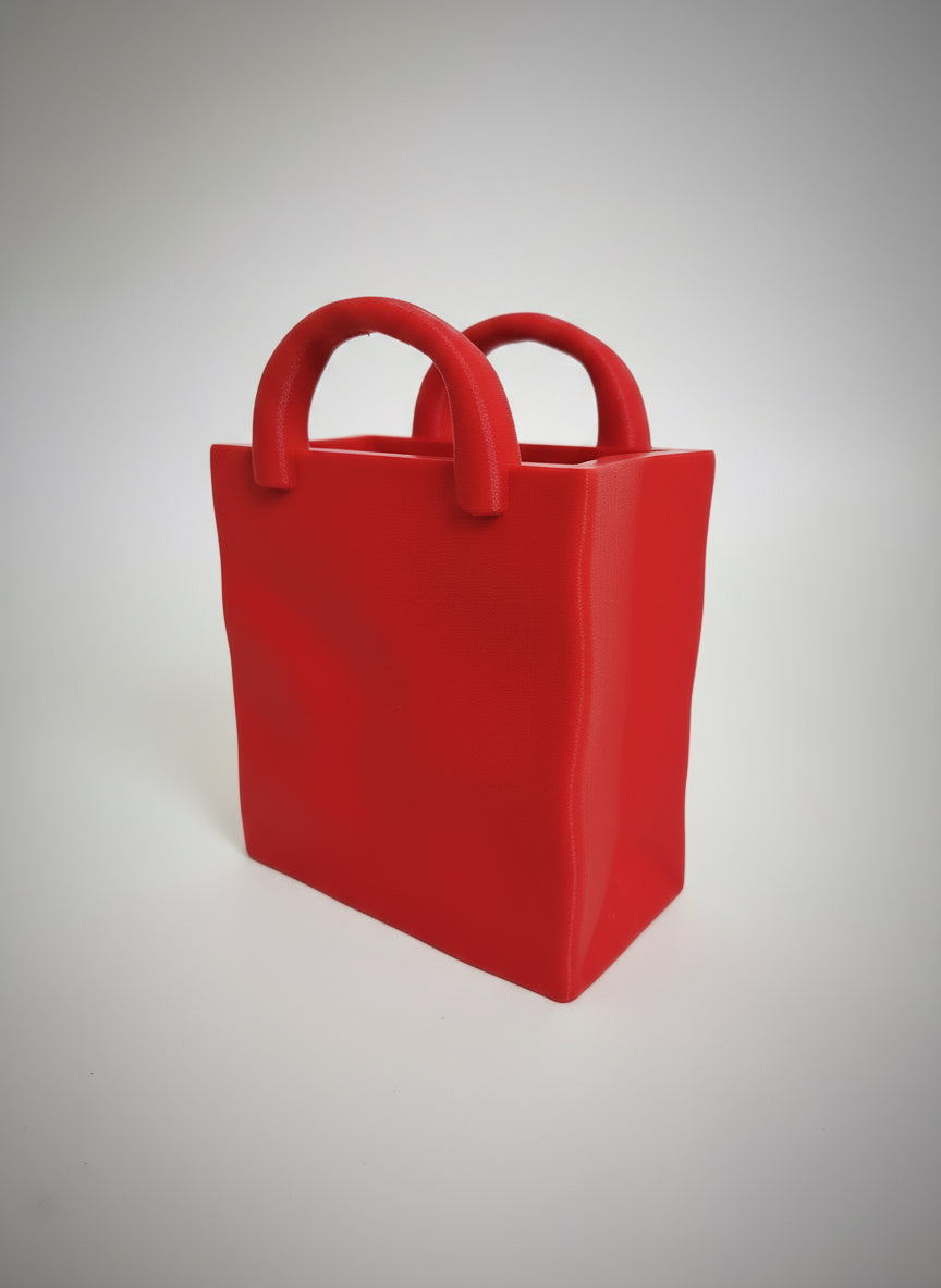 Vase "Wavy Bag"
