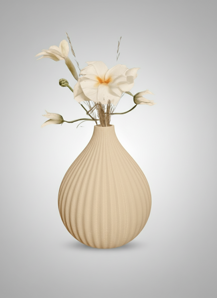 Vase "Alhambra" Beige