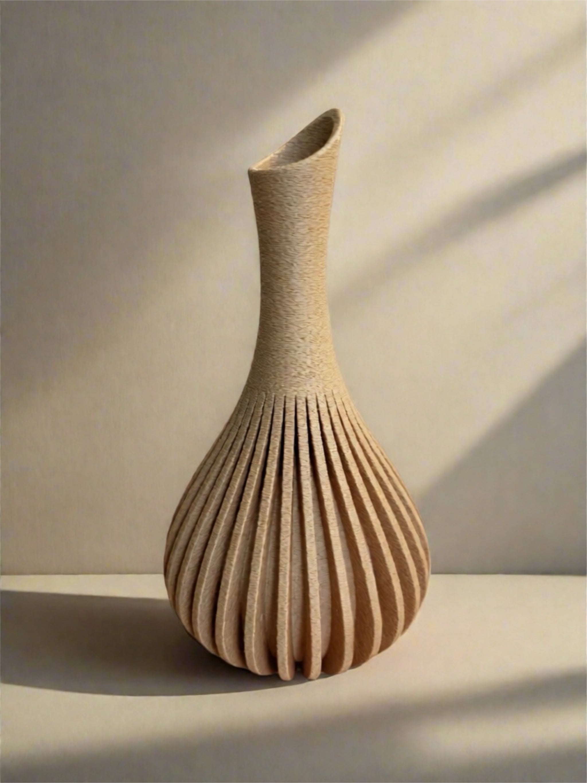Turkish Vase "Antalya" Beige
