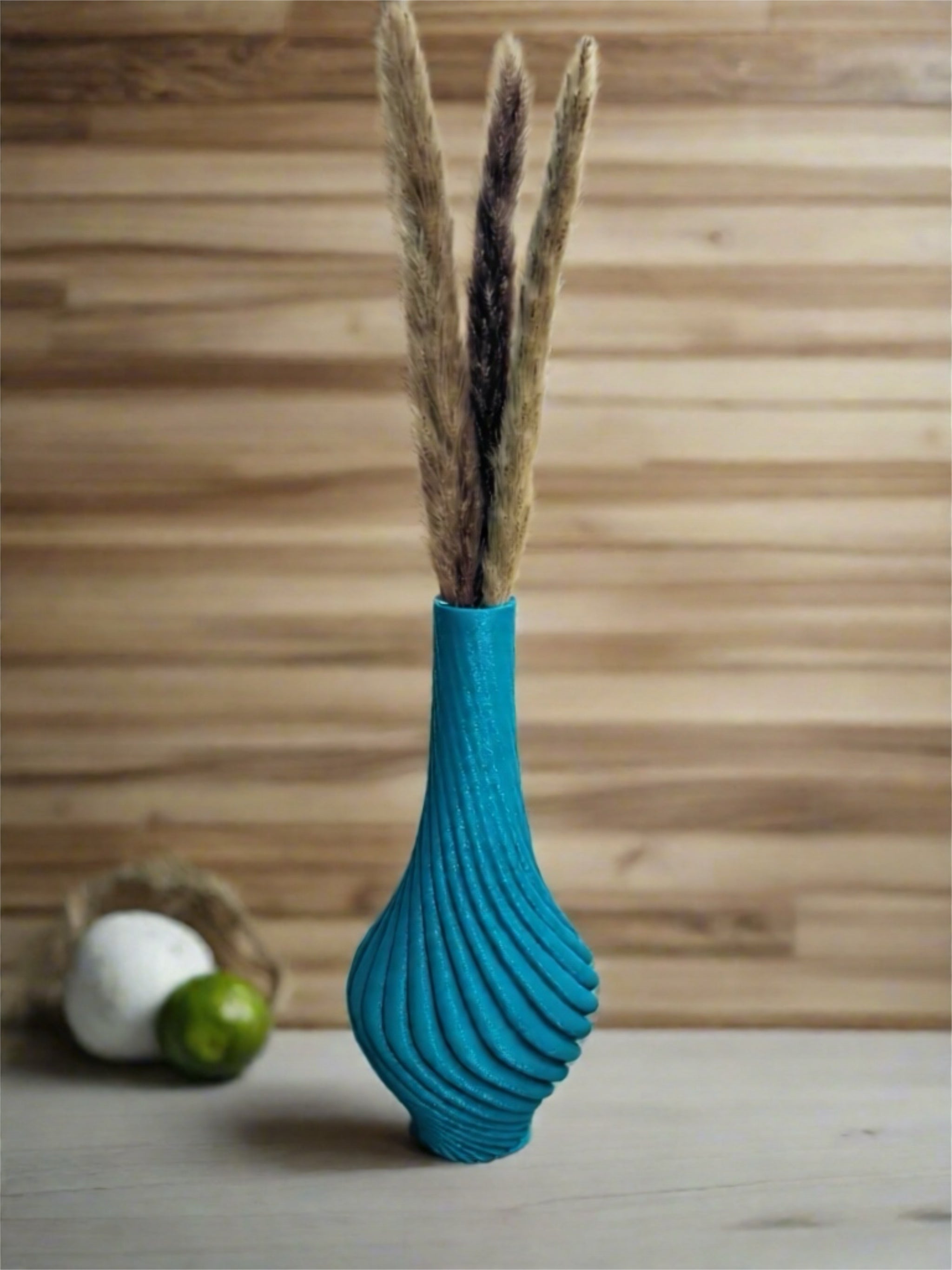 Vase "Barbamama" Cyan