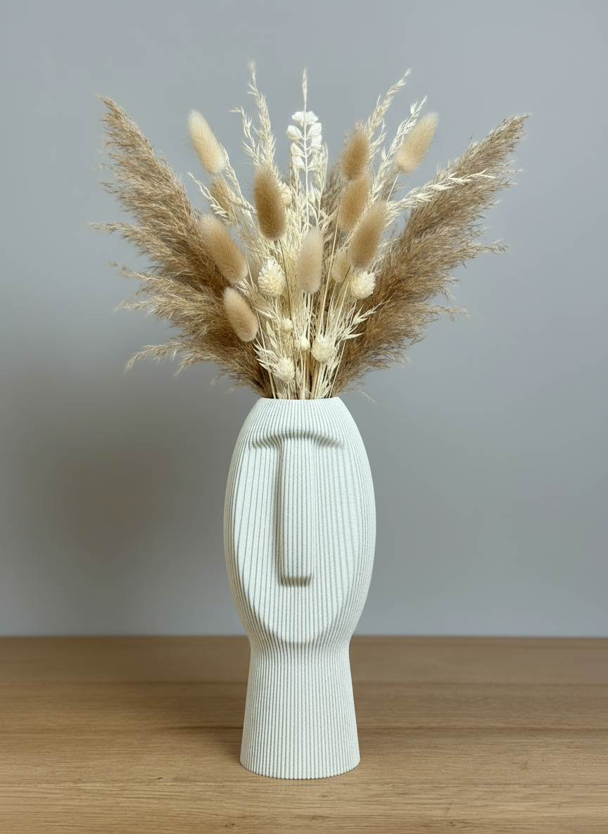 Sculpture "Silent Dude" White