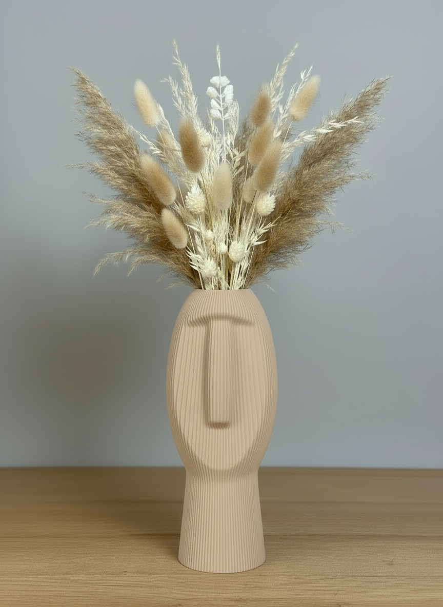 Sculpture "Silent Dude" Beige