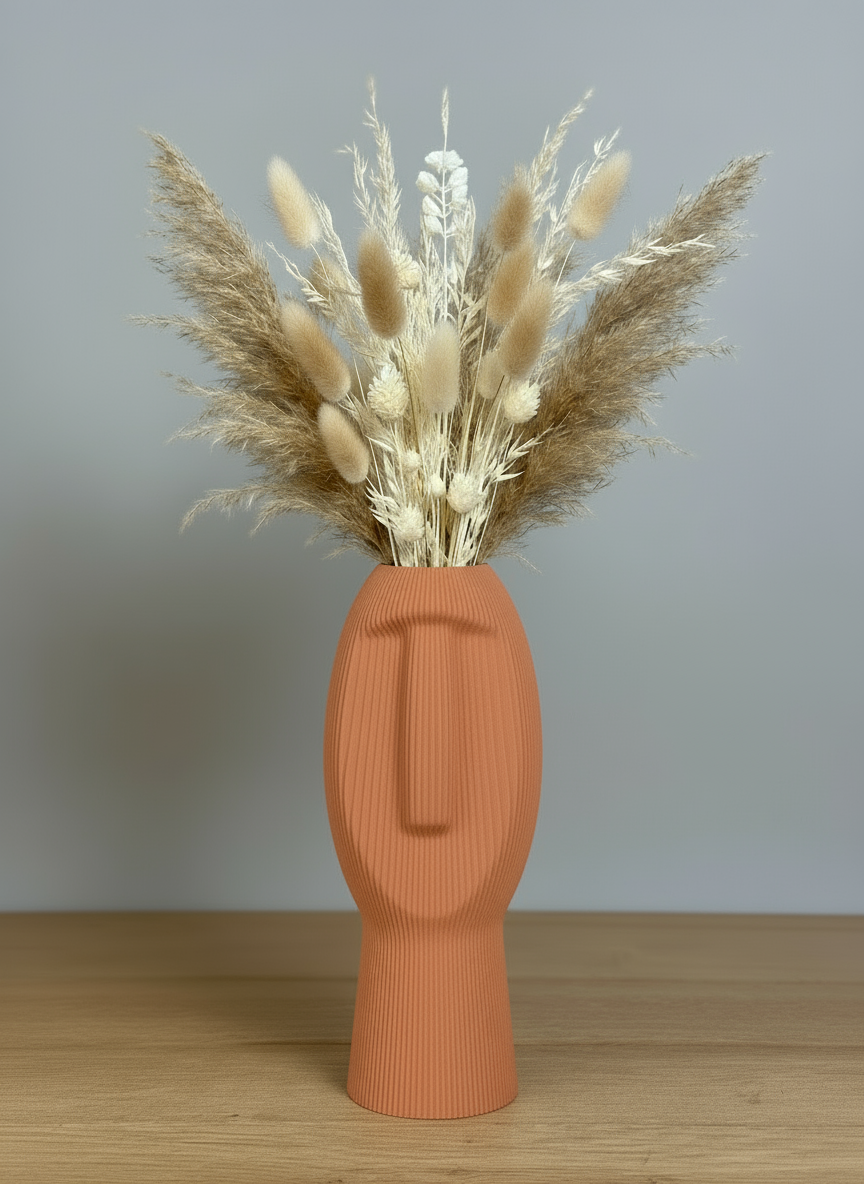 Sculpture "Silent Dude" Terracotta