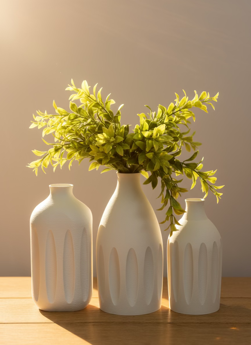 Vase Trio "Bug Bottles"