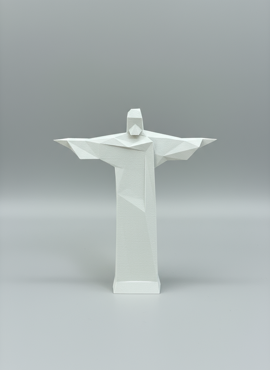 Statue "Christ the Redeemer" White
