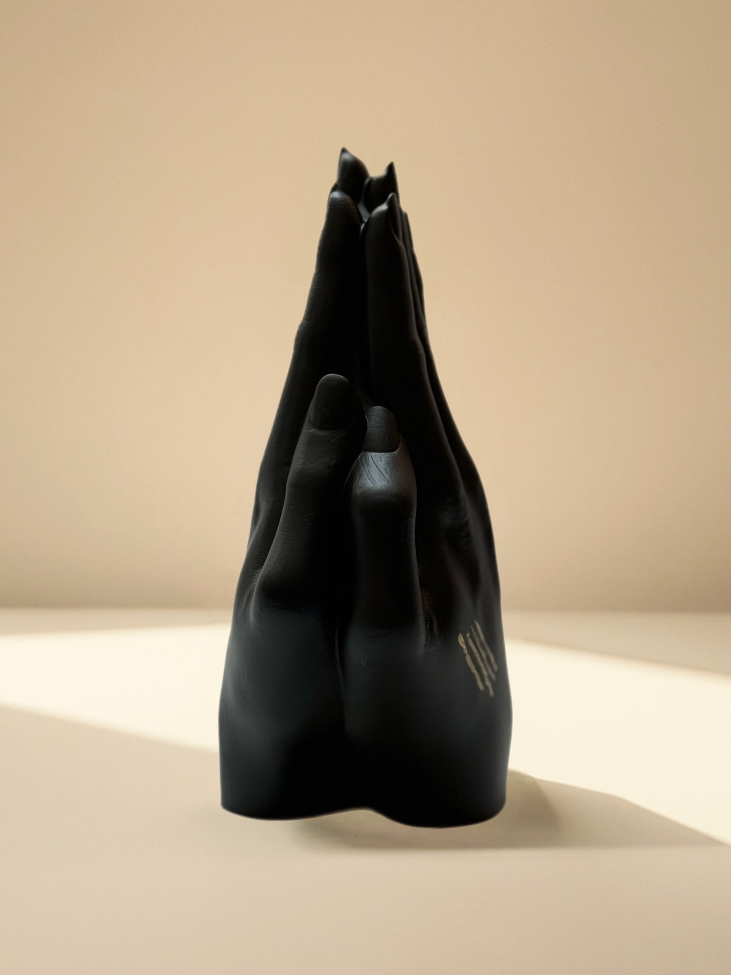 HAND PAINTED: Female Hands Sculpture "Namaste"