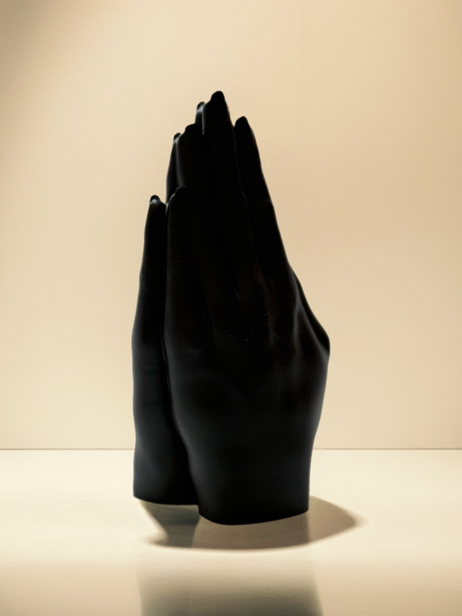 HAND PAINTED: Female Hands Sculpture "Namaste"