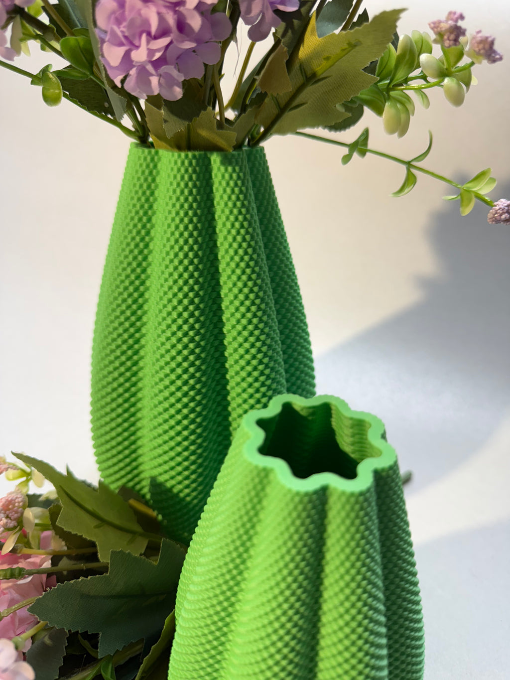 Indoor Duo Vases "Sol" for Dried Flowers or Grasses