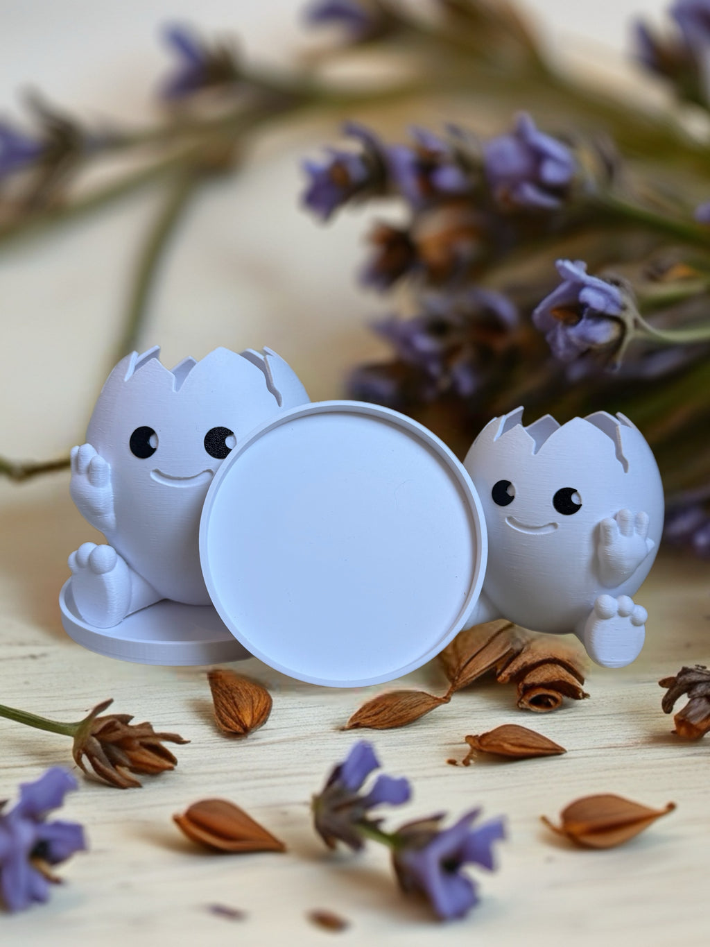 Planter "Happy Egg" (2 sizes) Duo of both items