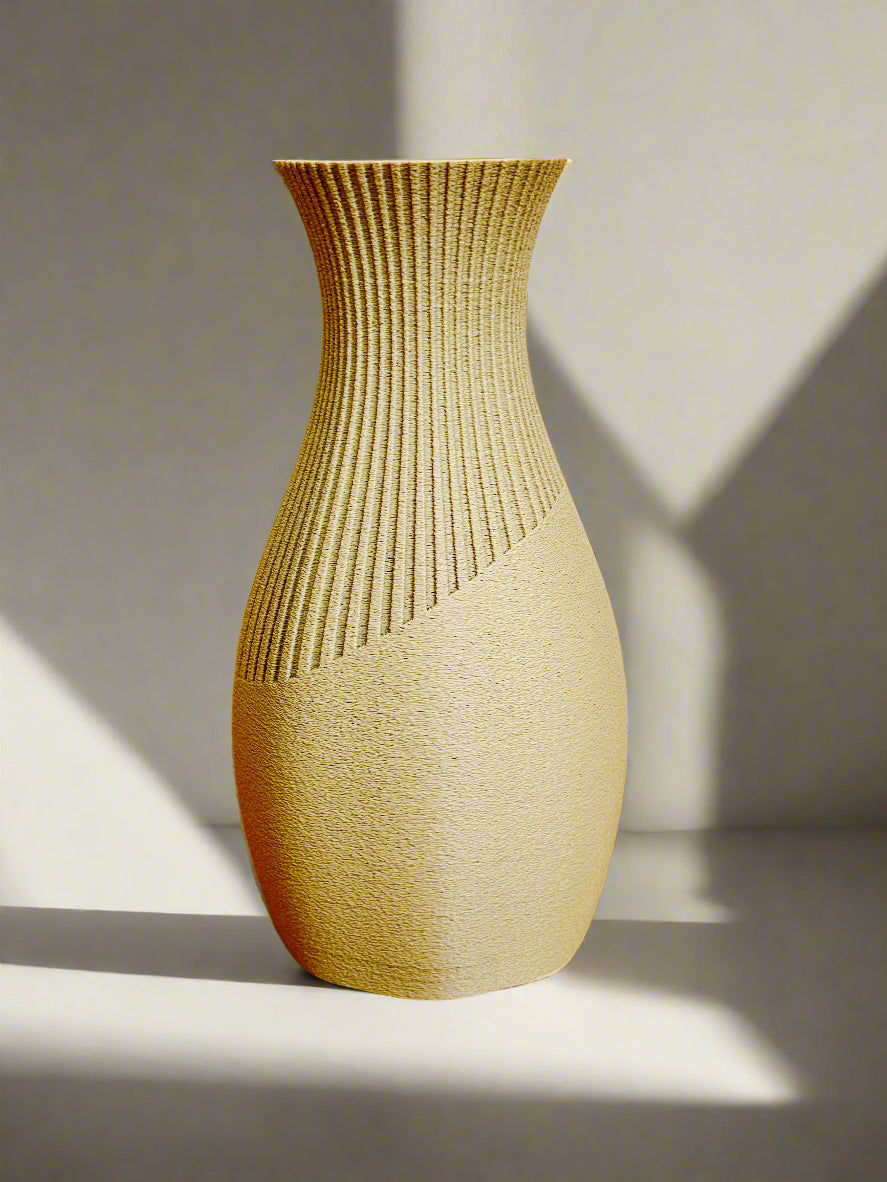 Vase "Tallo" Beige