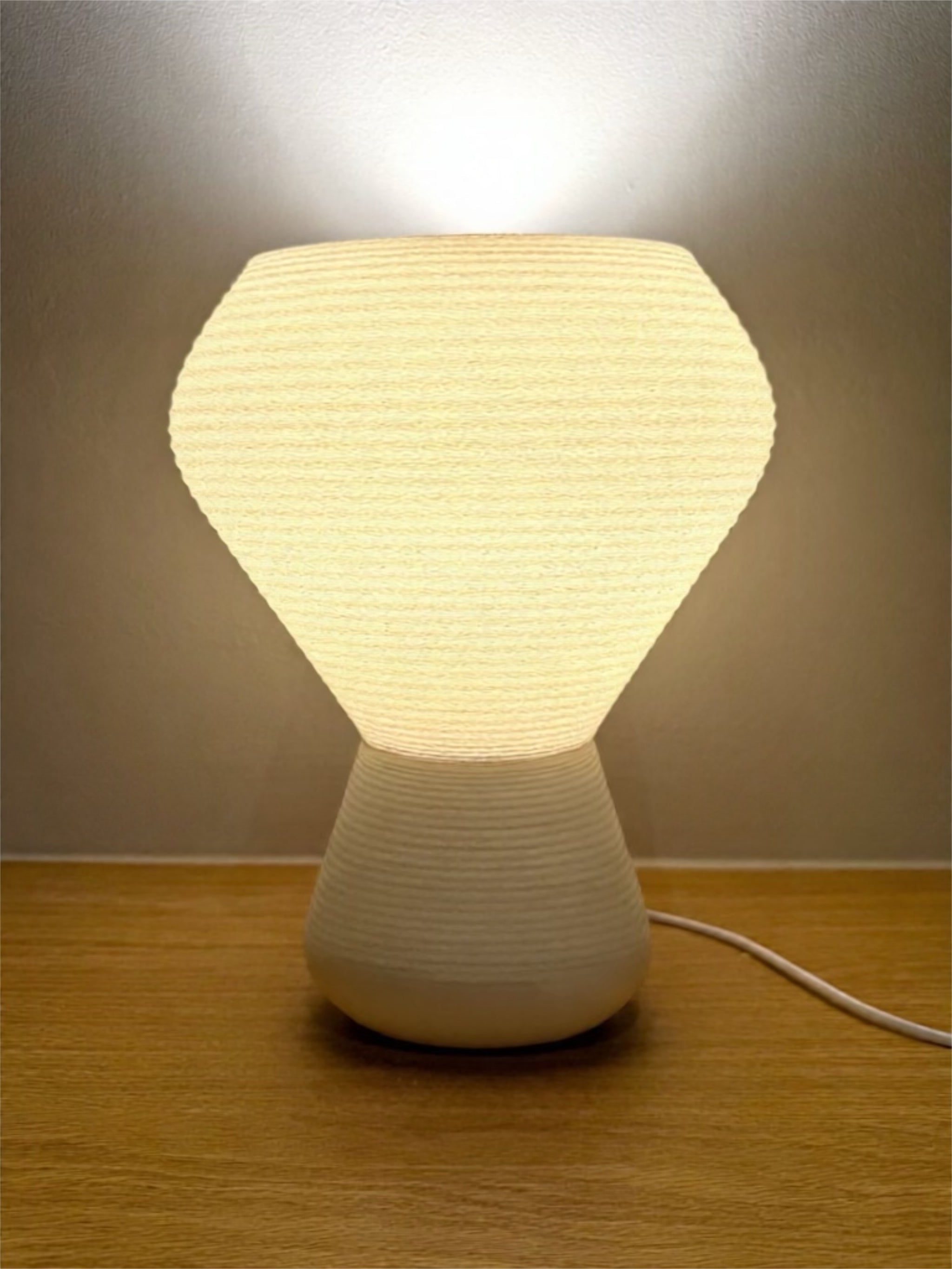 Lamp "Delta" Beige