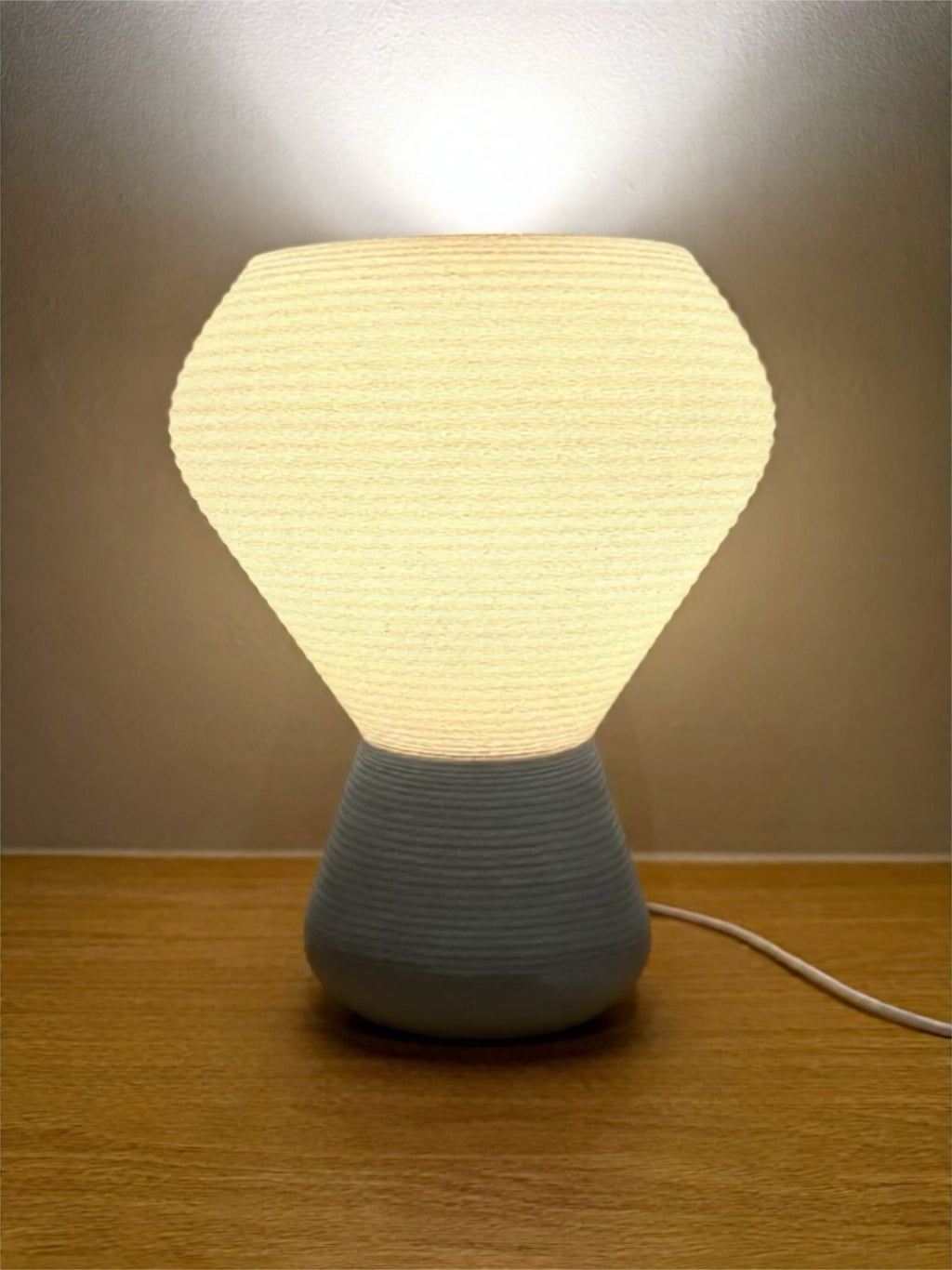 Lamp "Delta" Grey