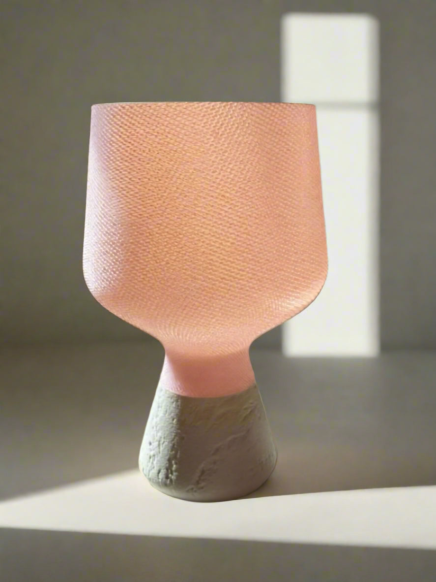 Lamp "Caliz" Pastel Peach