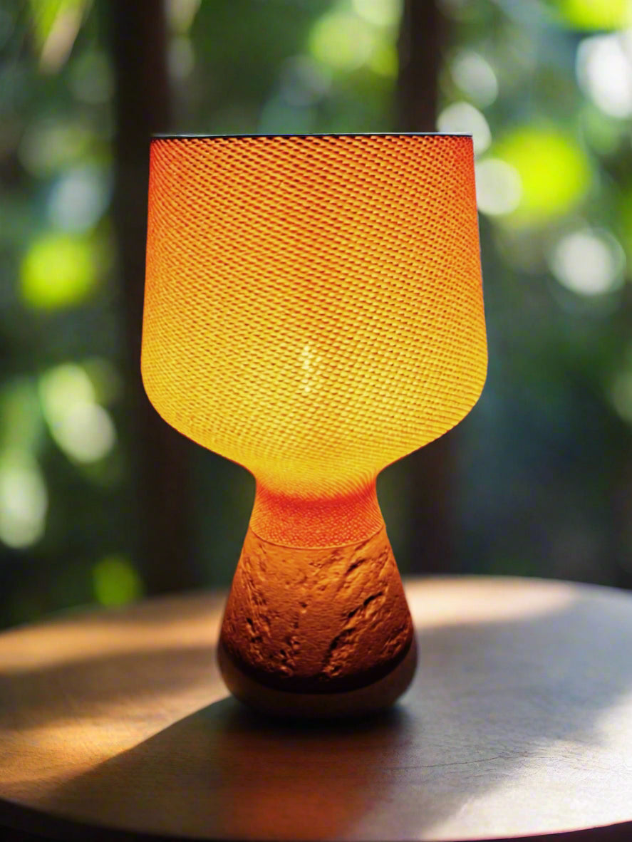 Lamp "Caliz" Orange