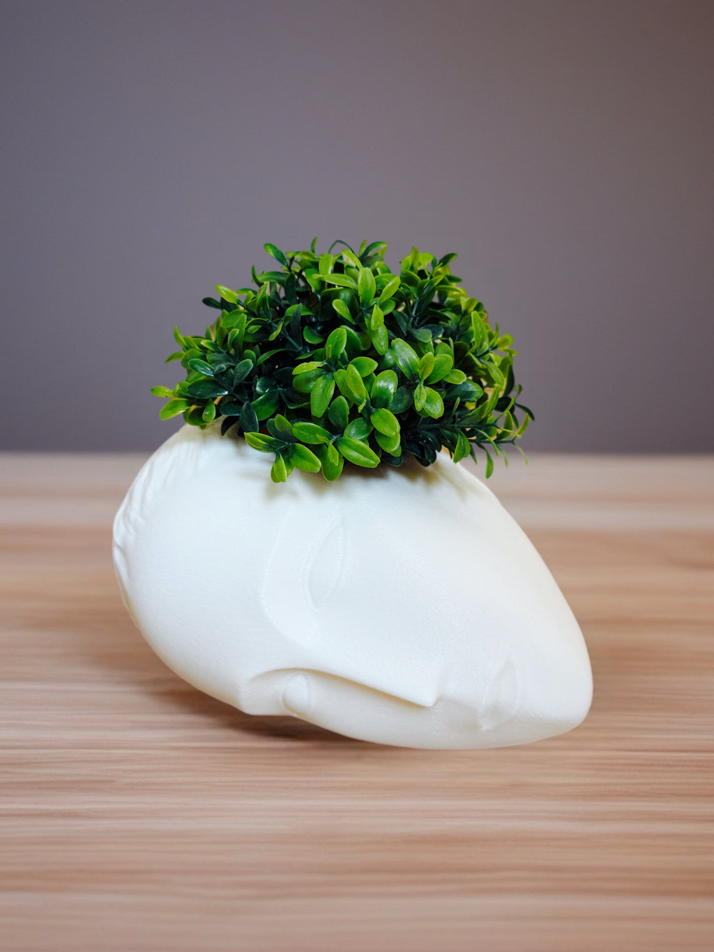 Indoor Vase / Planter "Sleeping Muse" White