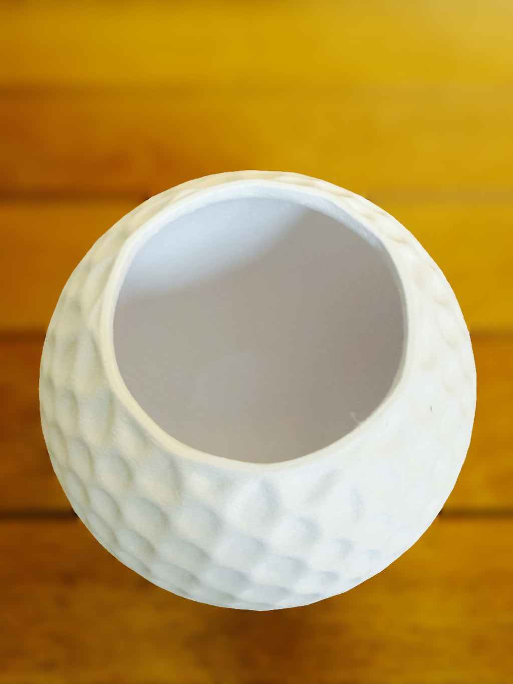 Indoor Vase / Planter "Golf Ball"