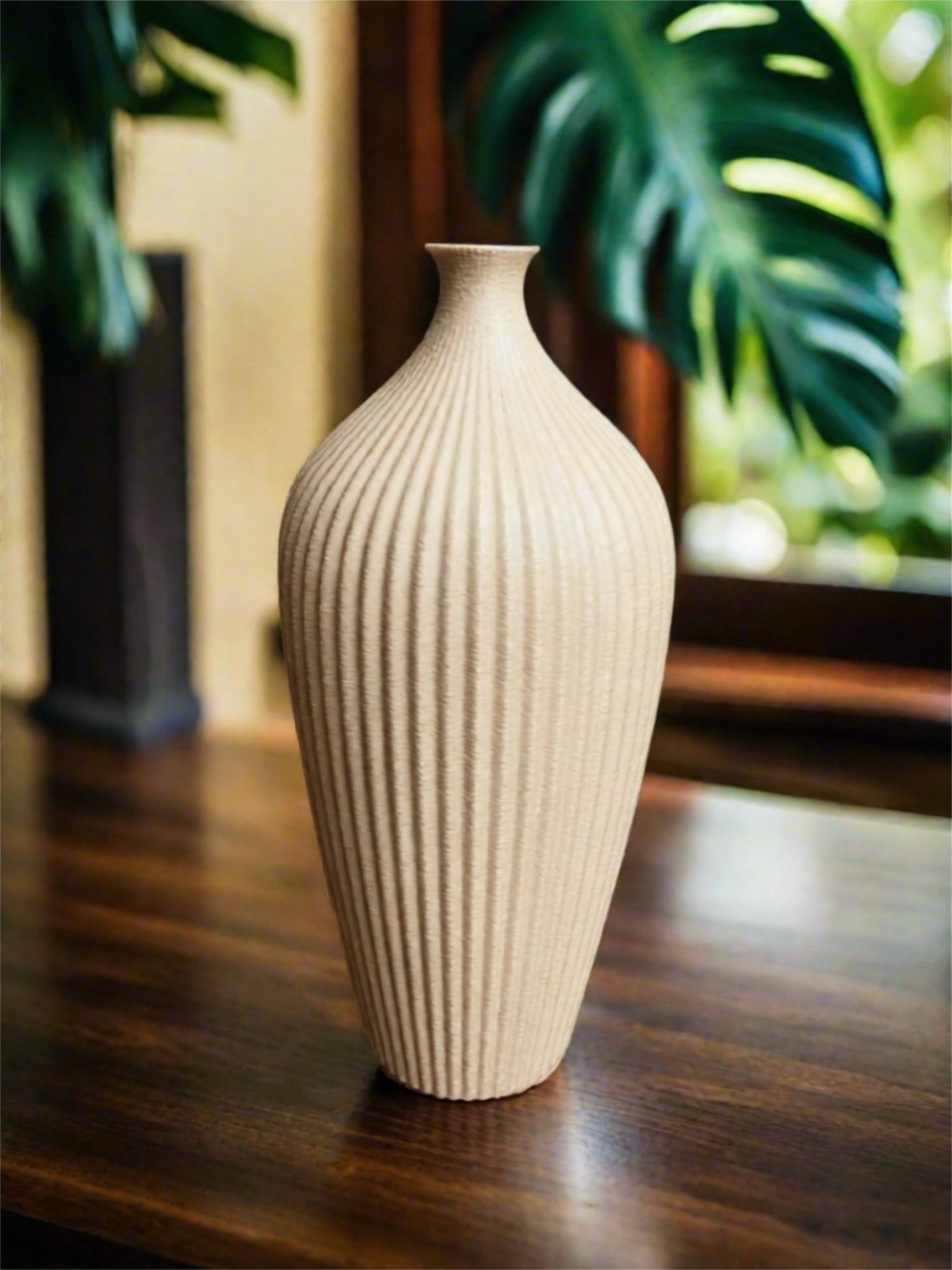 Vase "Antigua" Beige