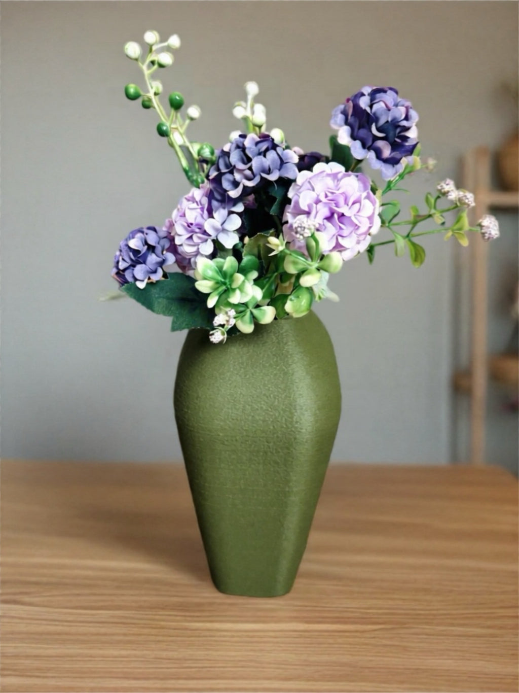 Vase "Andromeda" Olive Green