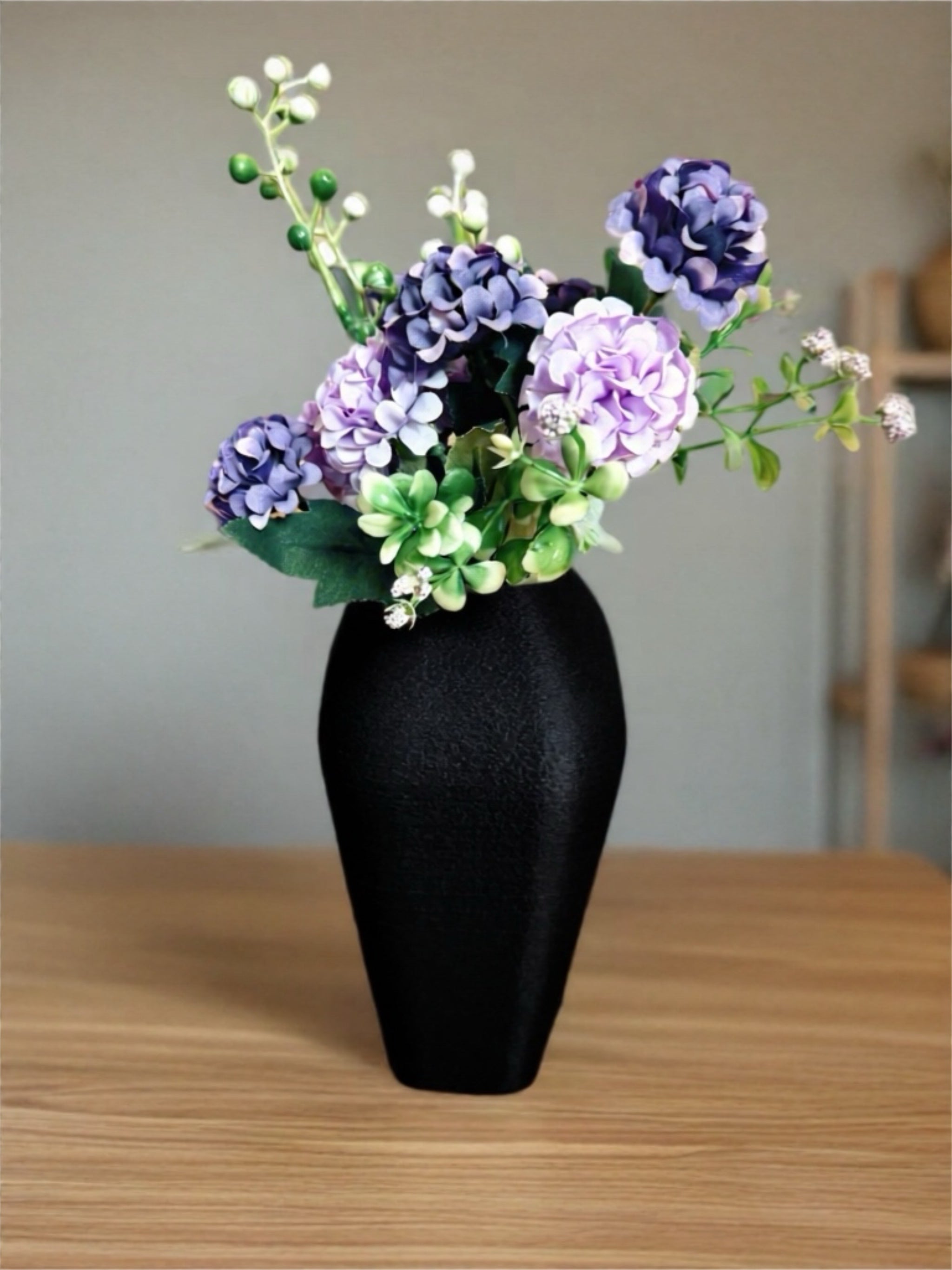 Vase "Andromeda" Black