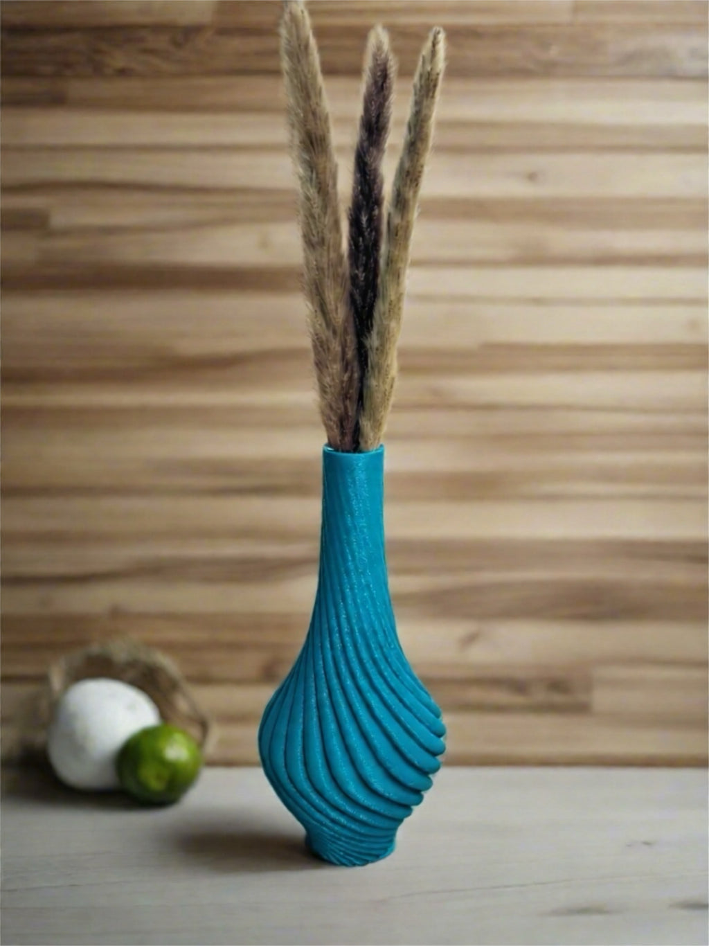 Vase "Barbamama" Cyan