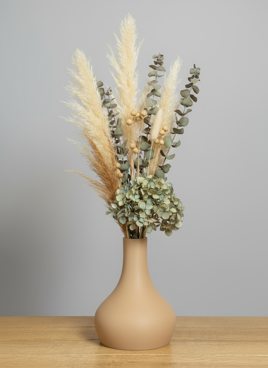 Vase "Distill" Beige