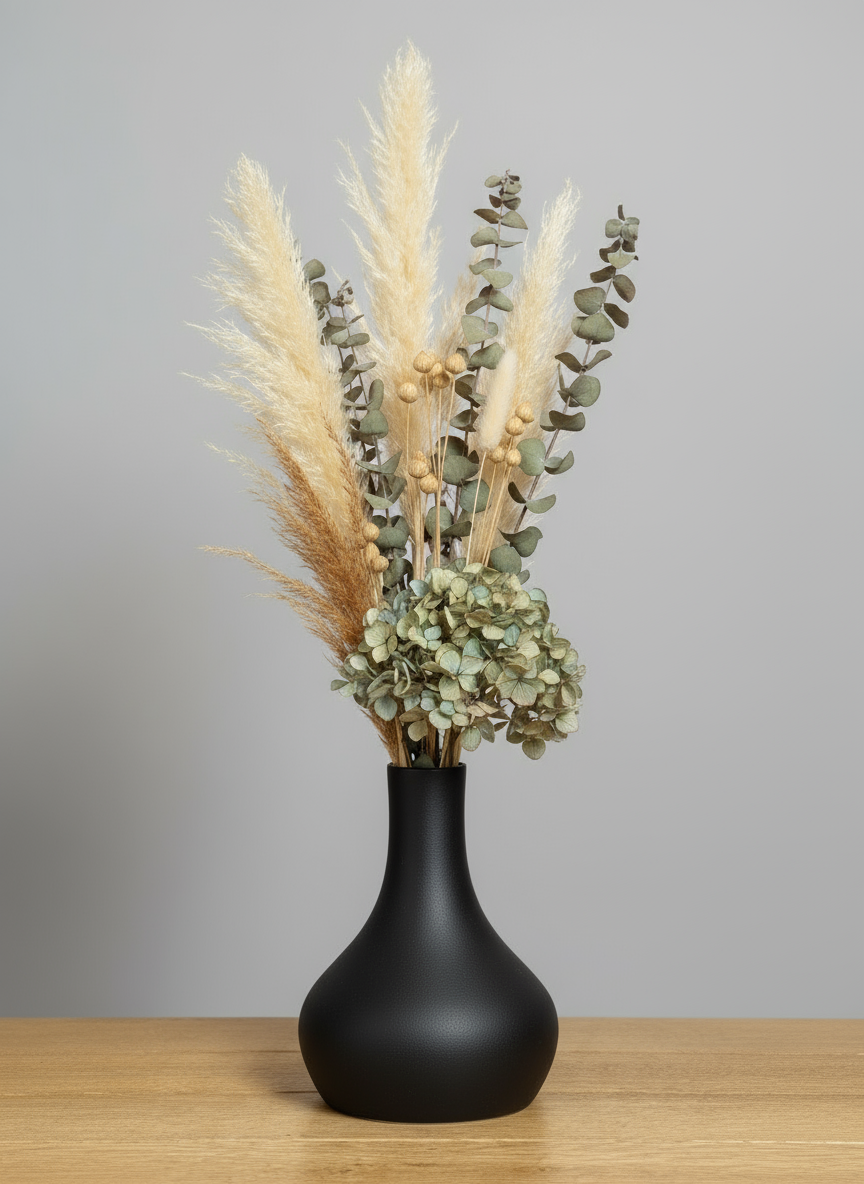 Vase "Distill" Black