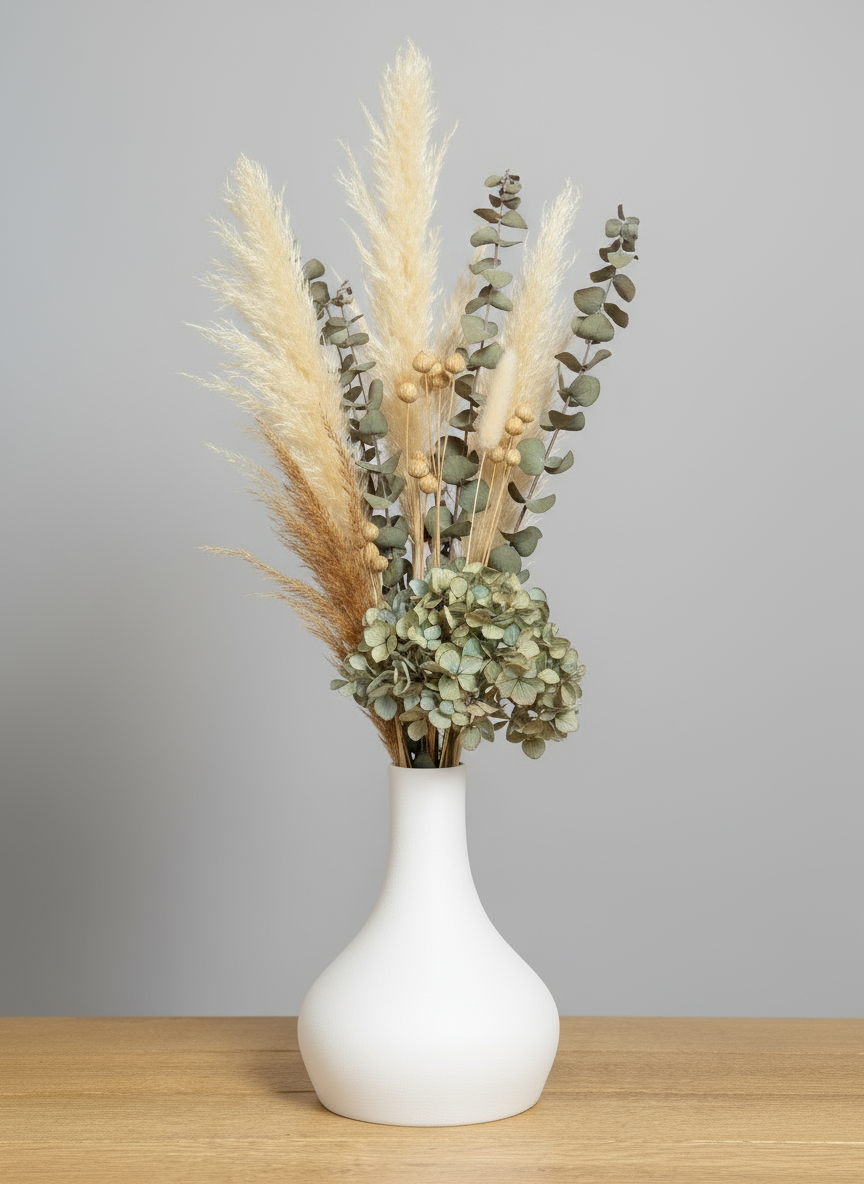 Vase "Distill" White