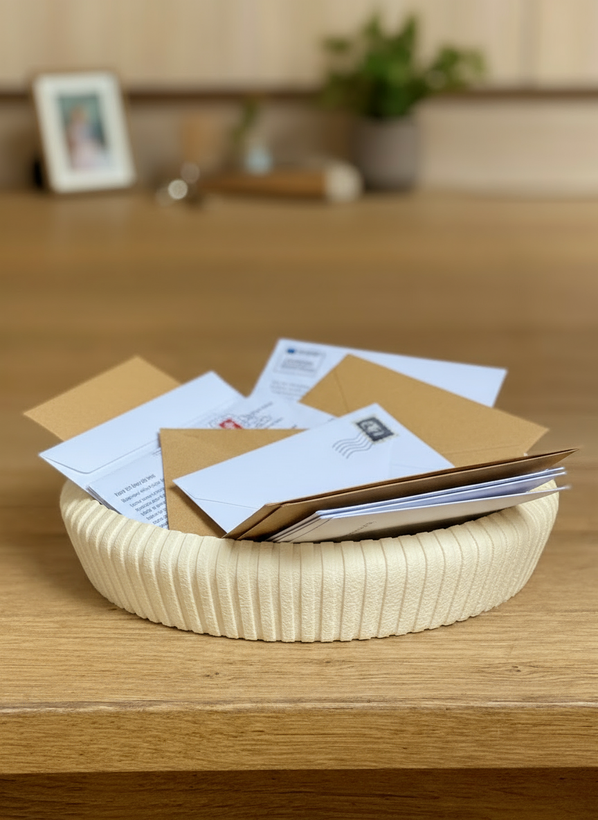 Classic Tray "Cassandra" Cream White