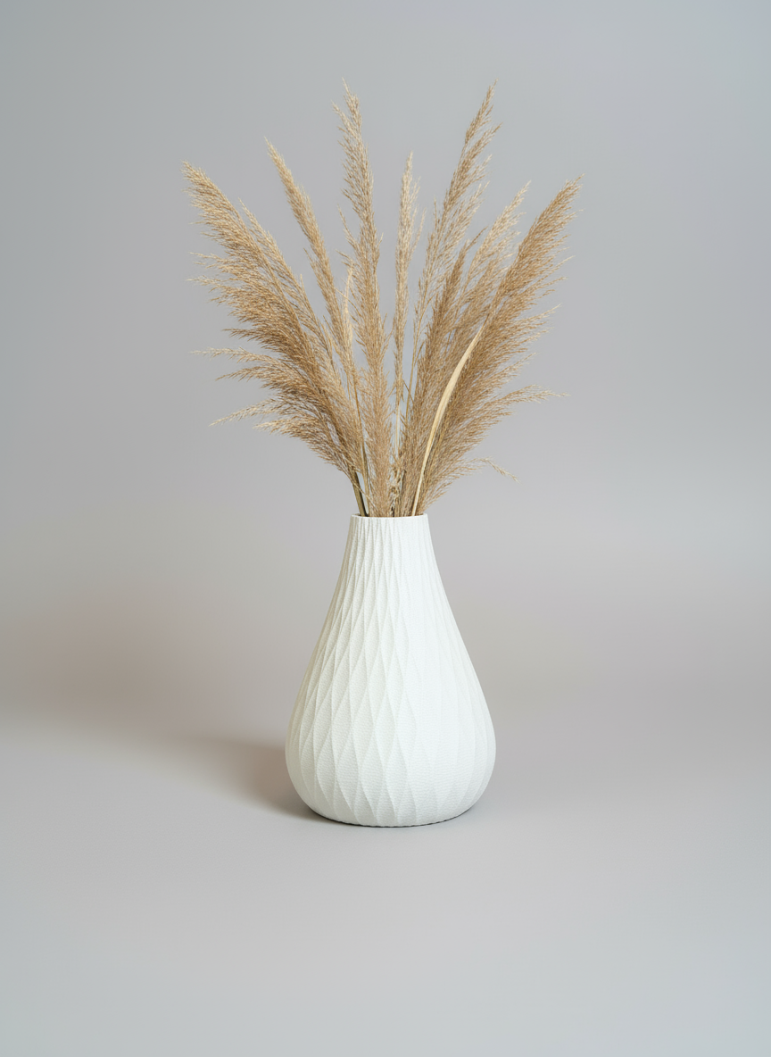 Vase "Higo" White
