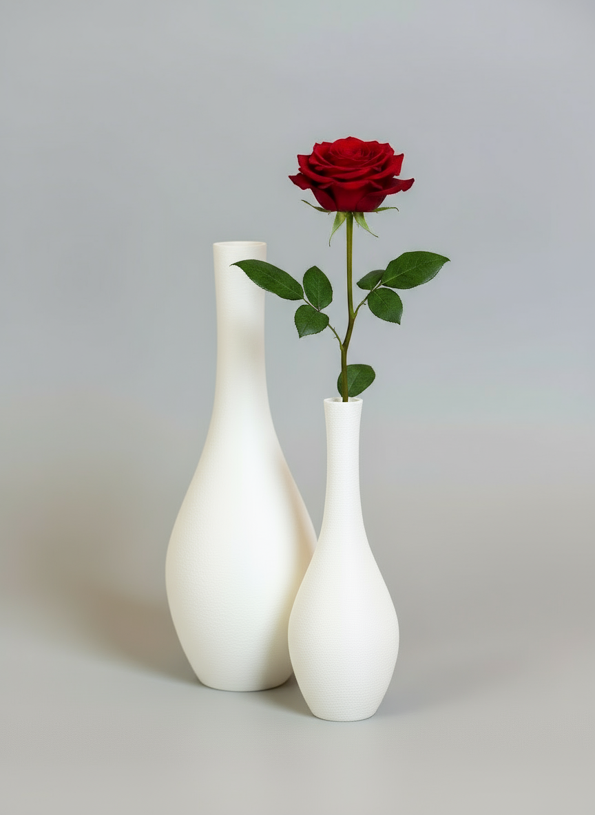 Classic Vase DUO "Swan" White