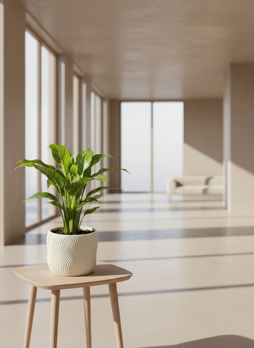 3D Printed Vases Decor Lamp Art - Planter "Dolce"