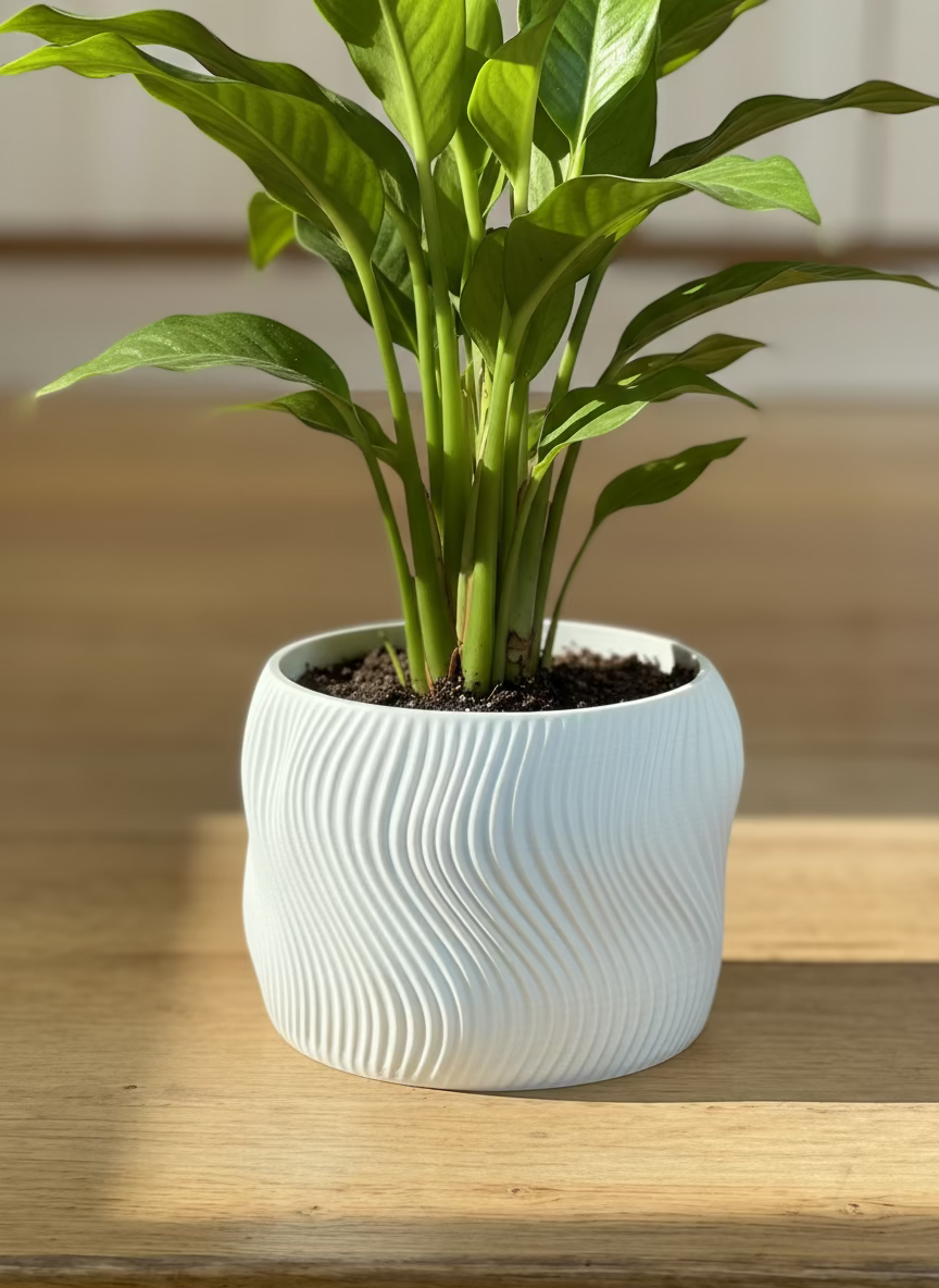 Planter "Dolce" White