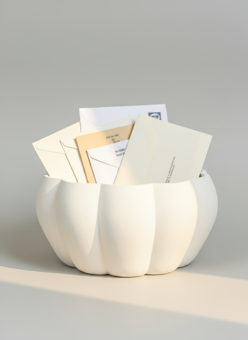 Bowl "Pumpkin Treat" White