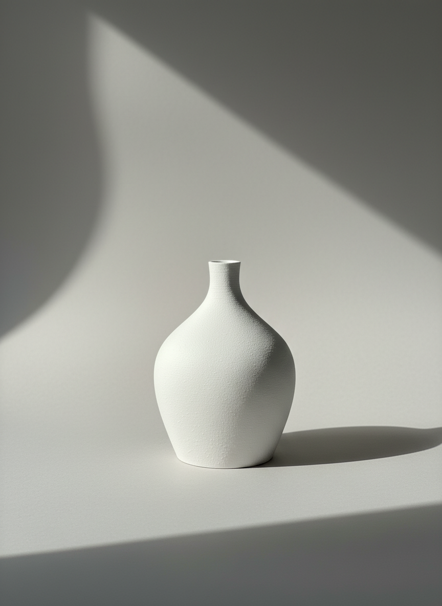 Vase "Rum" White