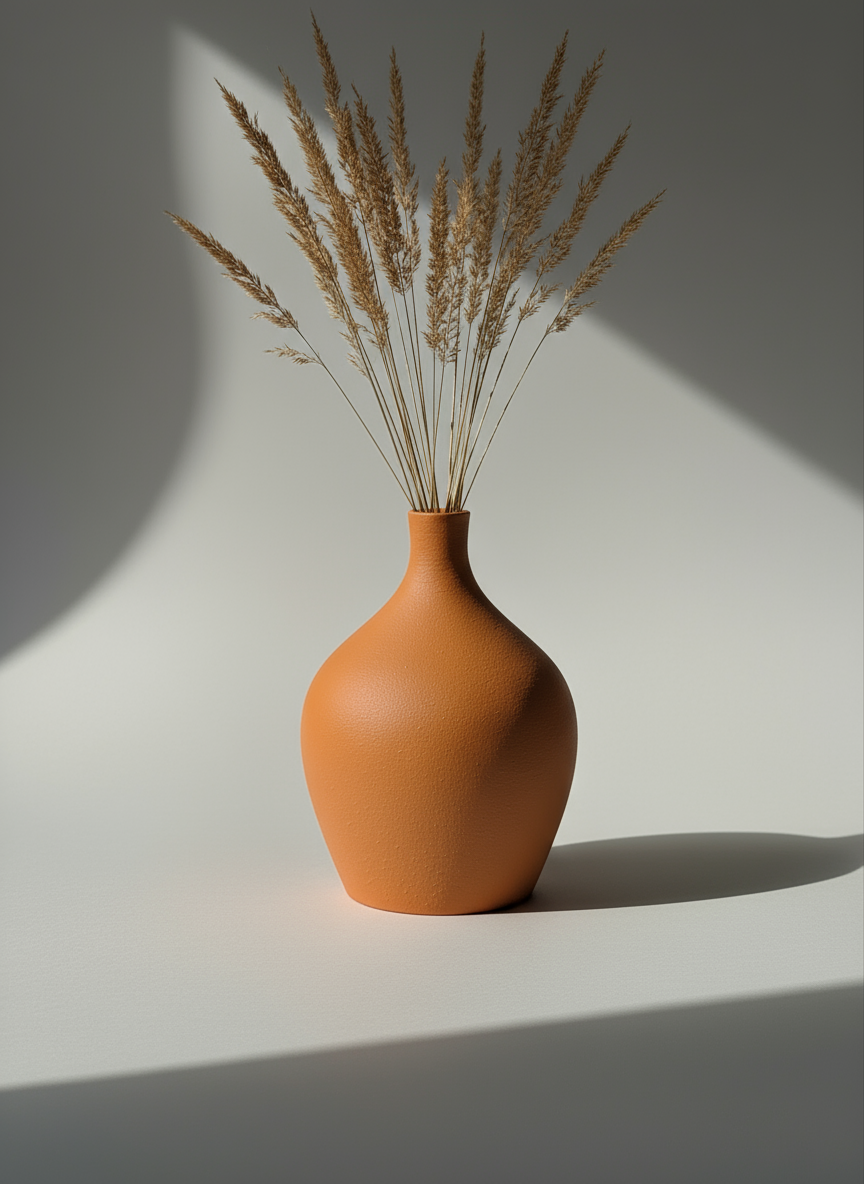 Vase "Rum" Terracotta