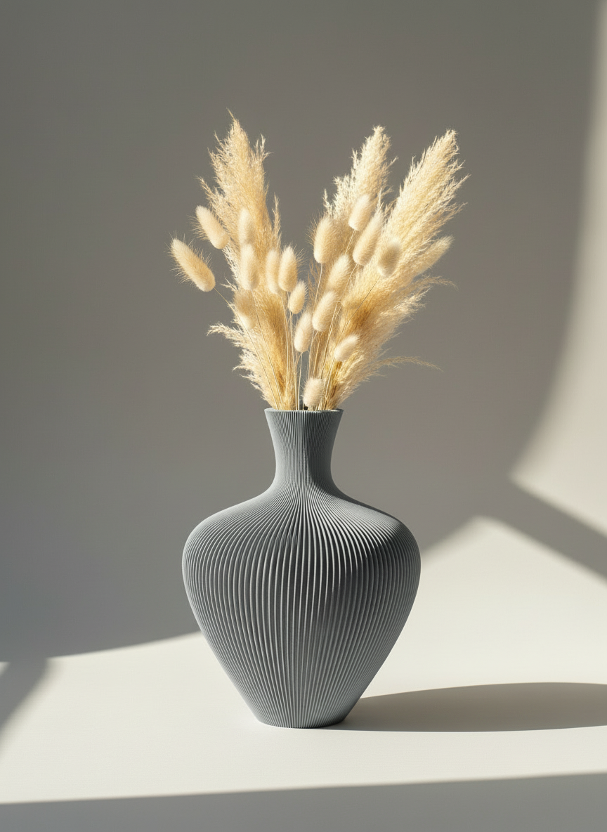 3D Printed Vases Decor Lamp Art - Vase "Bonita"