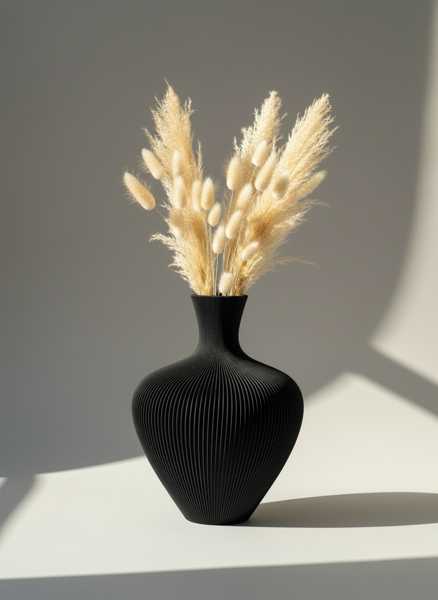 3D Printed Vases Decor Lamp Art - Vase "Bonita"