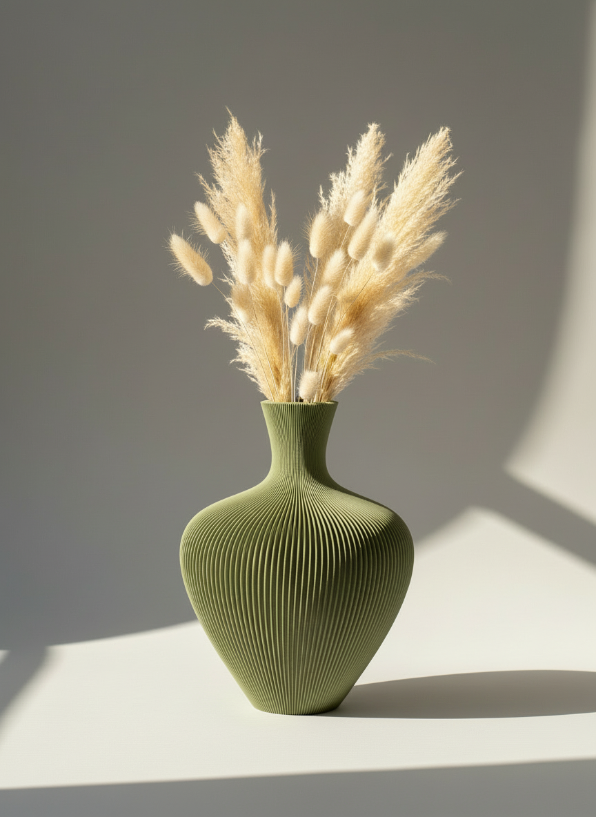 3D Printed Vases Decor Lamp Art - Vase "Bonita"